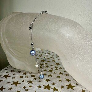 NEW Dangling Japanese Pearl Bracelet with Original Case